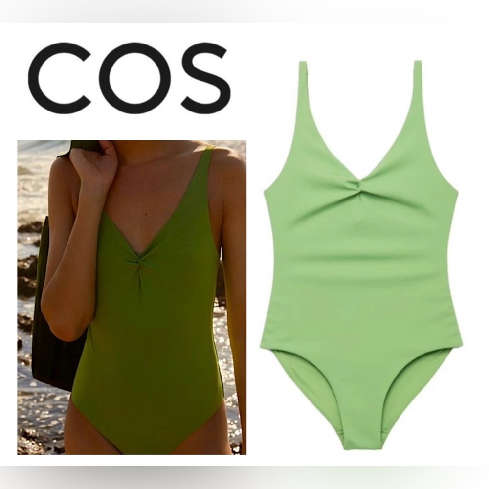 COS Twist-front One Piece Bikini Swimsuit - Size 6
